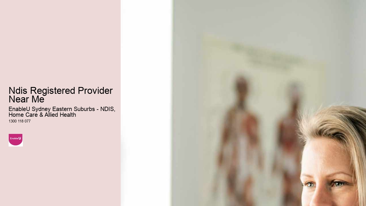 Ndis Registered Provider Near Me