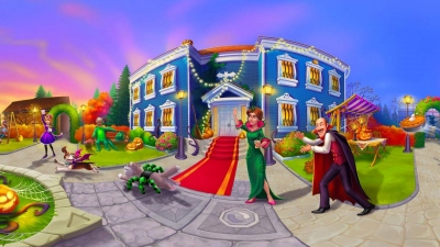 Homescapes Halloween Costume Party