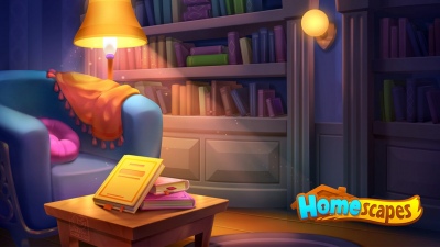 Homescapes Living Room Books