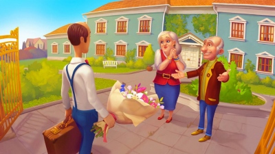 Homescapes Man Family Flower