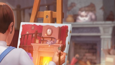 Homescapes Paint Sleeping Cat