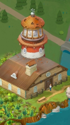 Homescapes Brown Light House