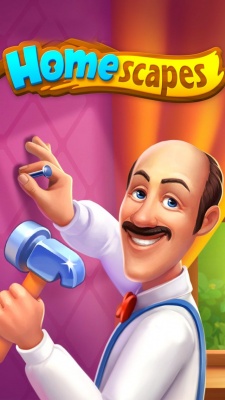 Homescapes Man Hammer Nail