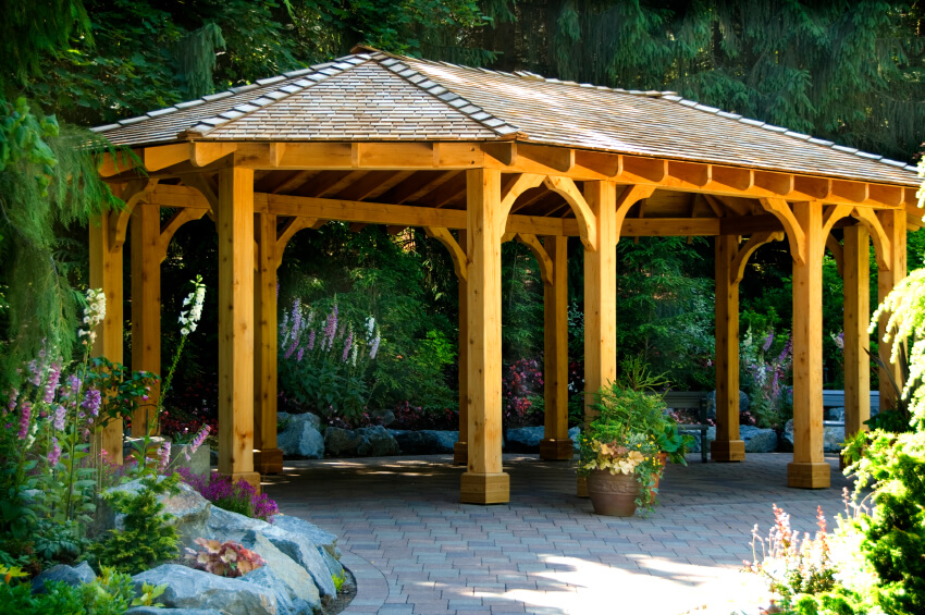 110 Gazebo Designs & Ideas Wood, Vinyl, Octagon, Rectangle and More