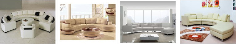 Round Sectional Sofas