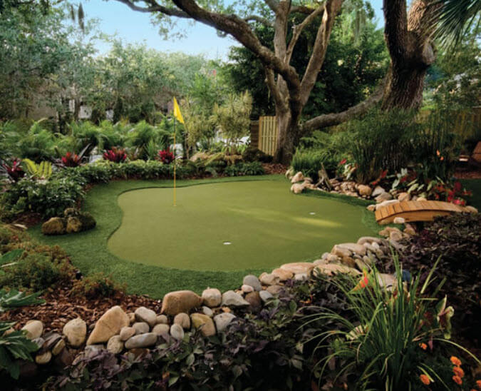 28 Outdoor Indoor Putting Greens Mats Designs Ideas