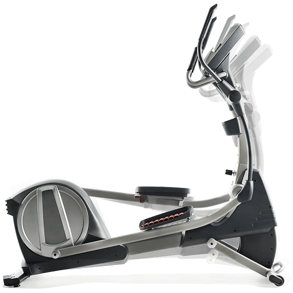 It's the ProForm Smart Strider 93. It's a beautiful and sturdy machine. It's also a very high tech machine with an incredible 7 inch touchscreen. Proform-elliptical-smart-strider-935