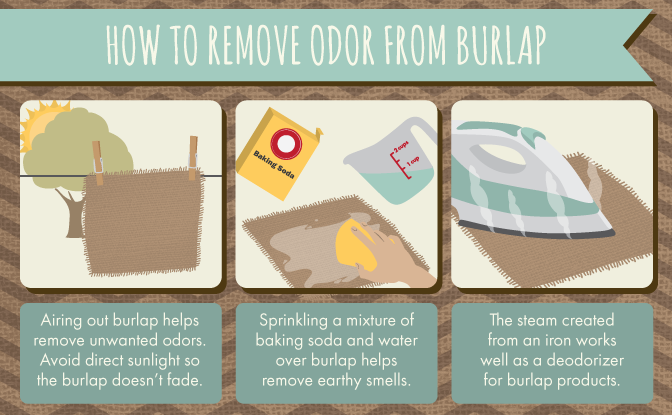 How to remove odor from burlap. How to remove odor from burlap.