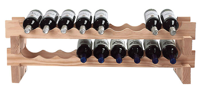 types of wine racks