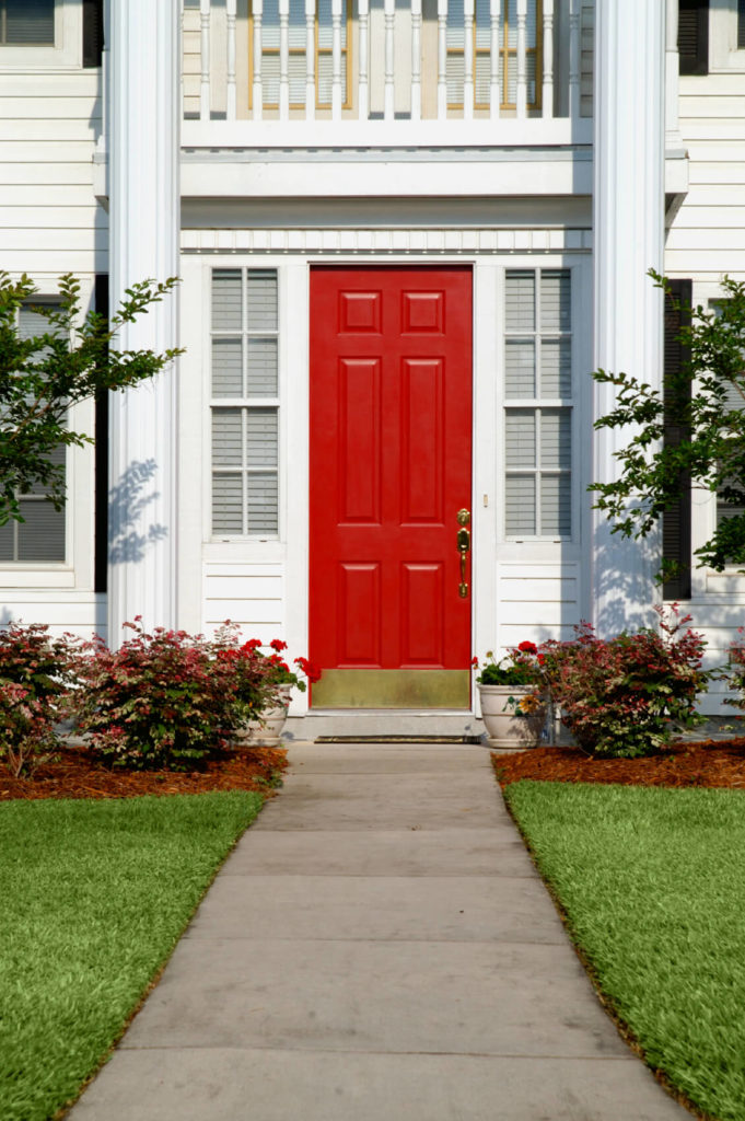 35 Different Red Front Doors (Many Designs & Pictures)