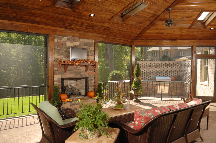 55 luxurious covered patio ideas (pictures) Pics of closed in patios