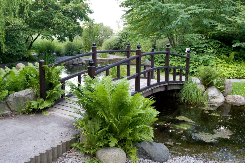 49 Backyard Garden Bridge Ideas And Designs Photos