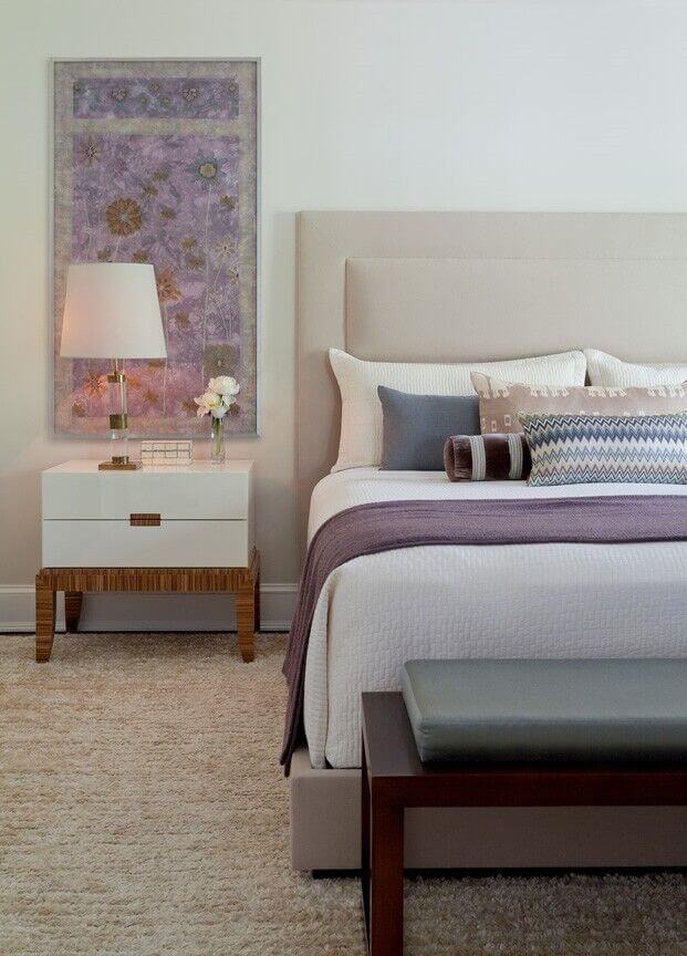 27 Elegant Bedrooms with Distinct Fabric Headboards (Pictures)