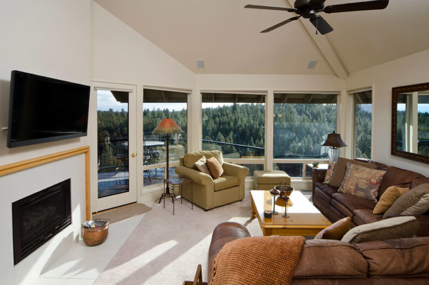 49 Exuberant Pictures of TV's Mounted Above Gorgeous Fireplaces (GREAT ...