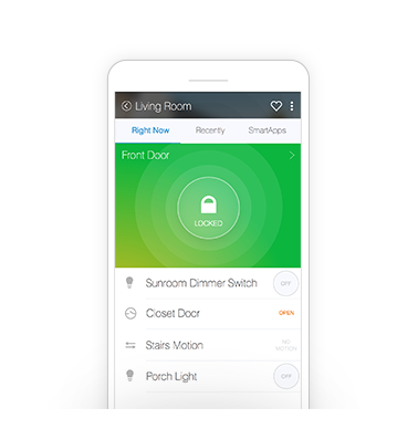 This free app from Samscung, available on the Apple, Google, and Windows stores, lets you receive notifications about what's happening at home, no matter where you're at. You'll be sent instant alerts for a variety of conditions, including unwanted entry, smoke, floods, or anything else you set. With a compatible camera, you'll be able to capture video footage of events. Of course, you'll also be able to control your compatible smart devices with a tap of your finger. This free app from Samscung, available on the Apple, Google, and Windows stores, lets you receive notifications about what's happening at home, no matter where you're at. You'll be sent instant alerts for a variety of conditions, including unwanted entry, smoke, floods, or anything else you set. With a compatible camera, you'll be able to capture video footage of events. Of course, you'll also be able to control your compatible smart devices with a tap of your finger.