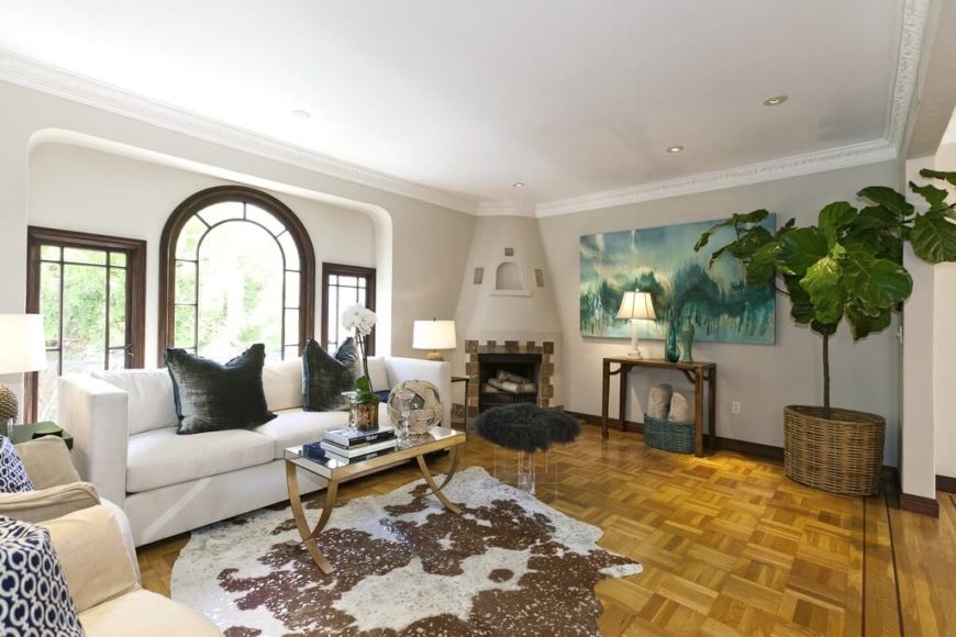 22 Stunning Living Room Flooring Ideas