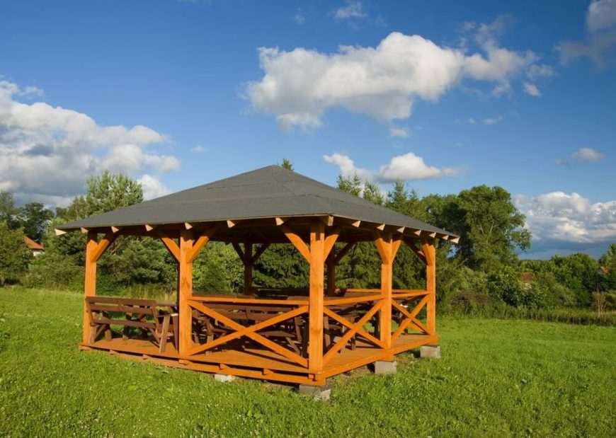 34 Square Gazebos To Give Your Back Yard Style