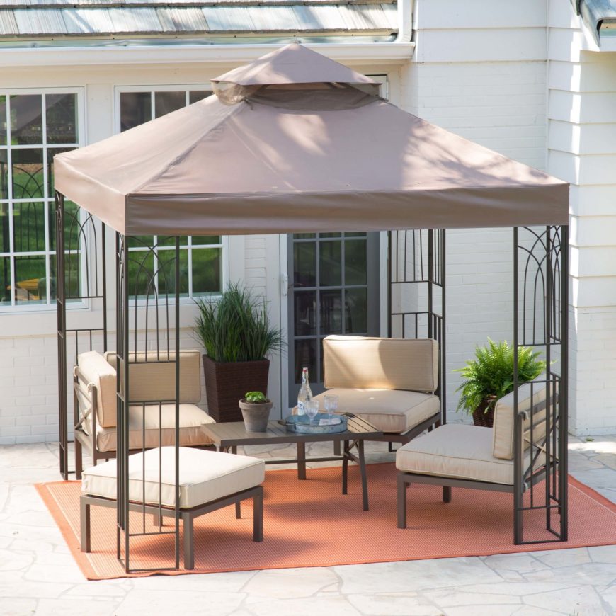 34 Square Gazebos To Give Your Back Yard Style