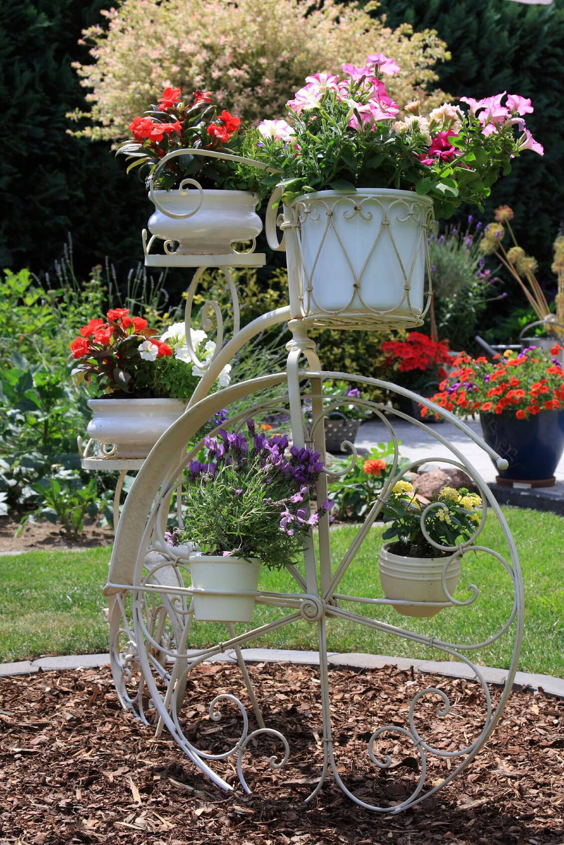 33 bicycle flower planters for the garden or yard home stratosphere