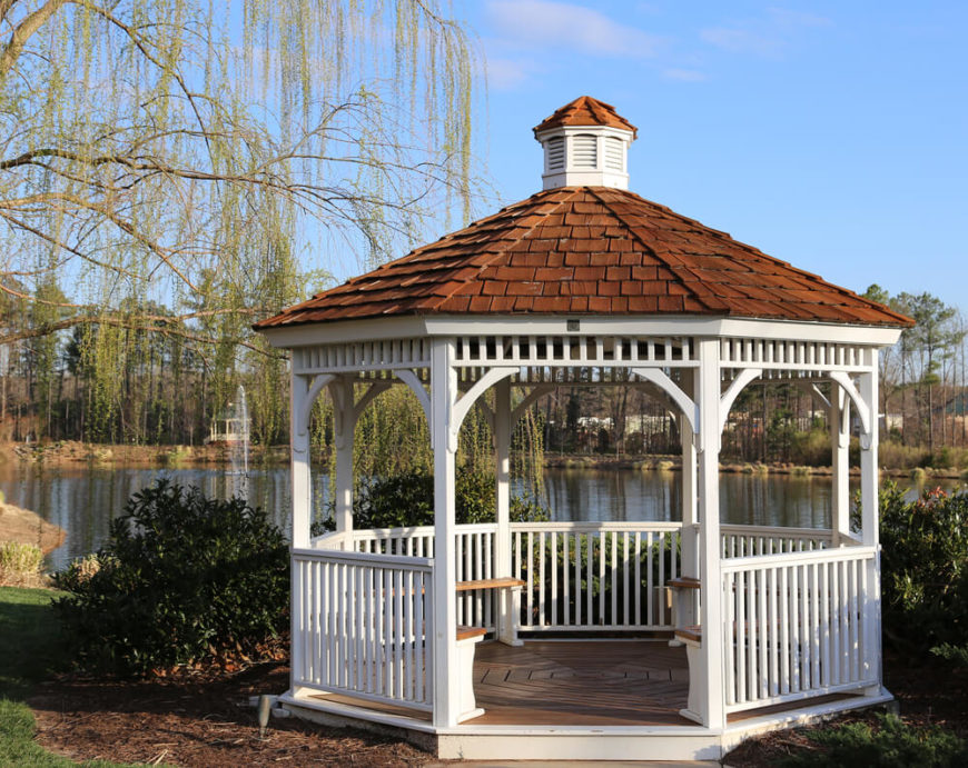 32 Wooden Gazebos That Provide Rich Design And Comfortable Spaces