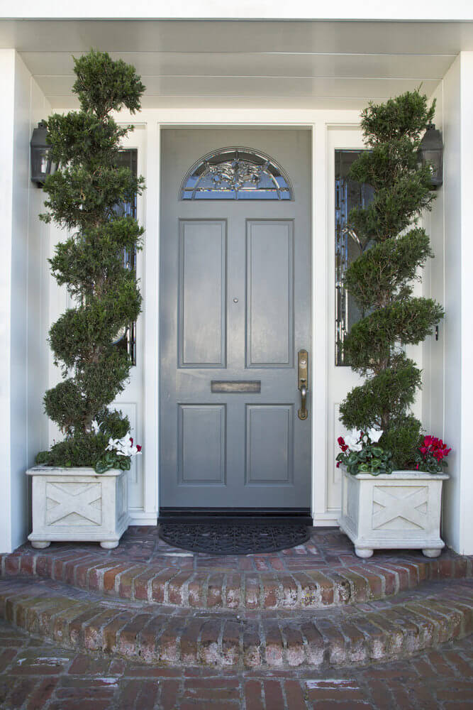 59 Front Door Flower and Plant Ideas