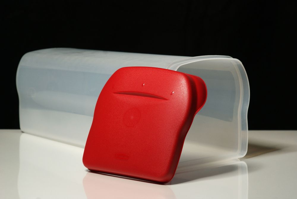 plastic bread box container