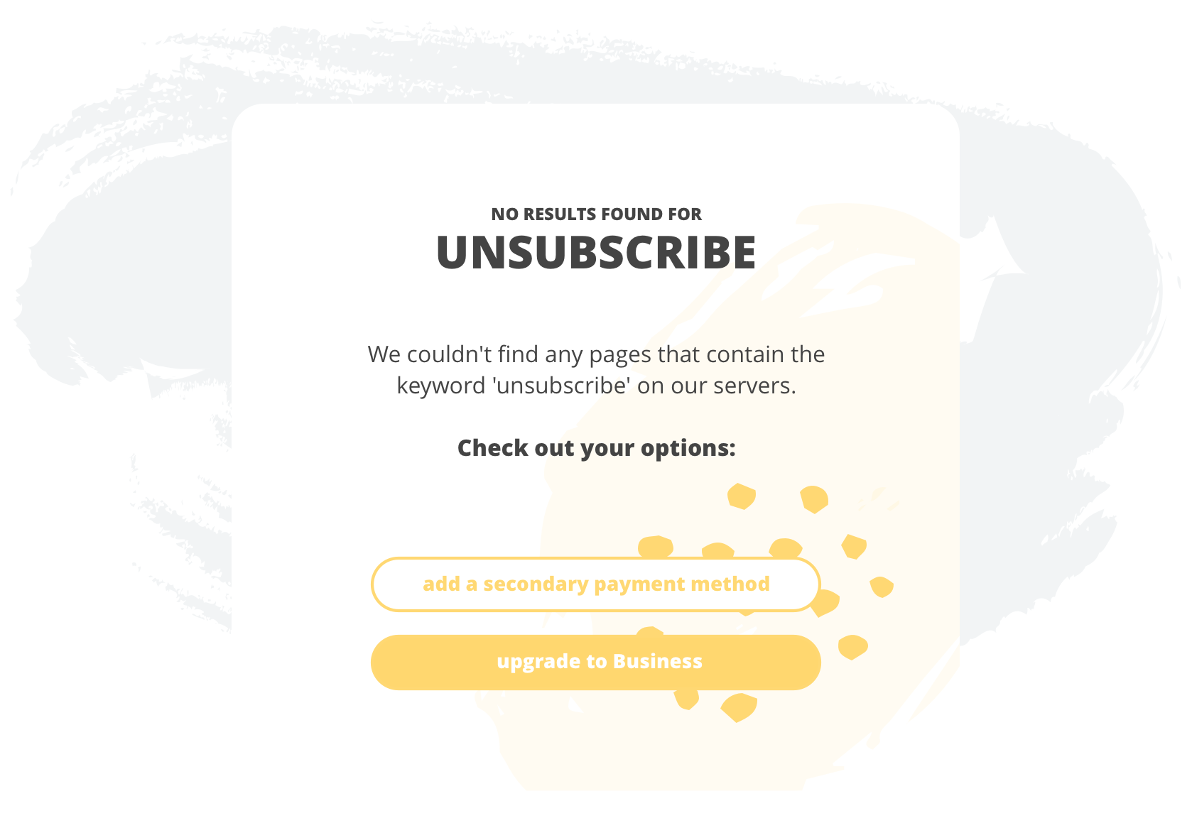 Unethical user cancellation strategy