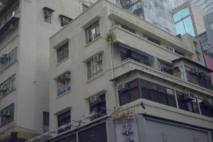 Gray buildings - Hong Kong