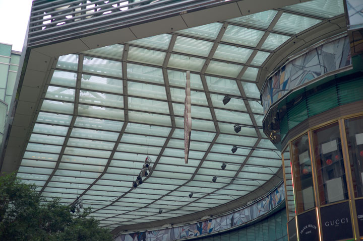 Grey buildings - Hong Kong