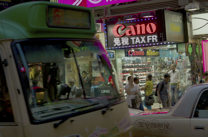 On the street - Hong Kong