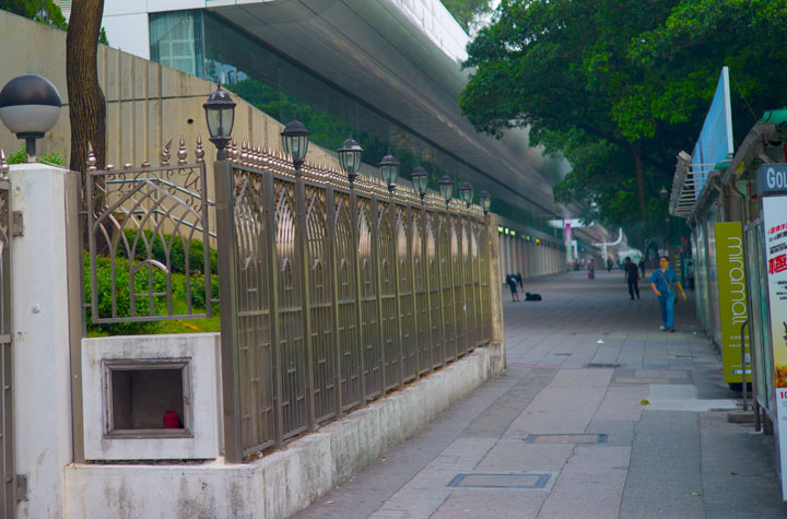 On the street - Hong Kong