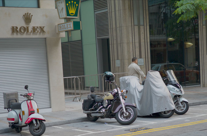 On the street - Hong Kong