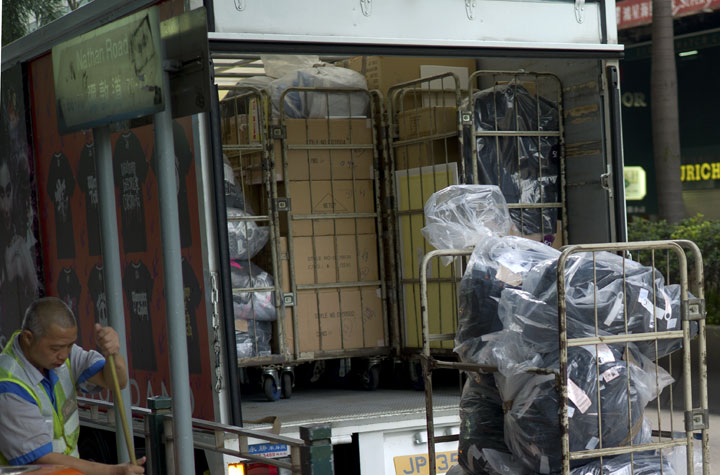 On the street - Hong Kong