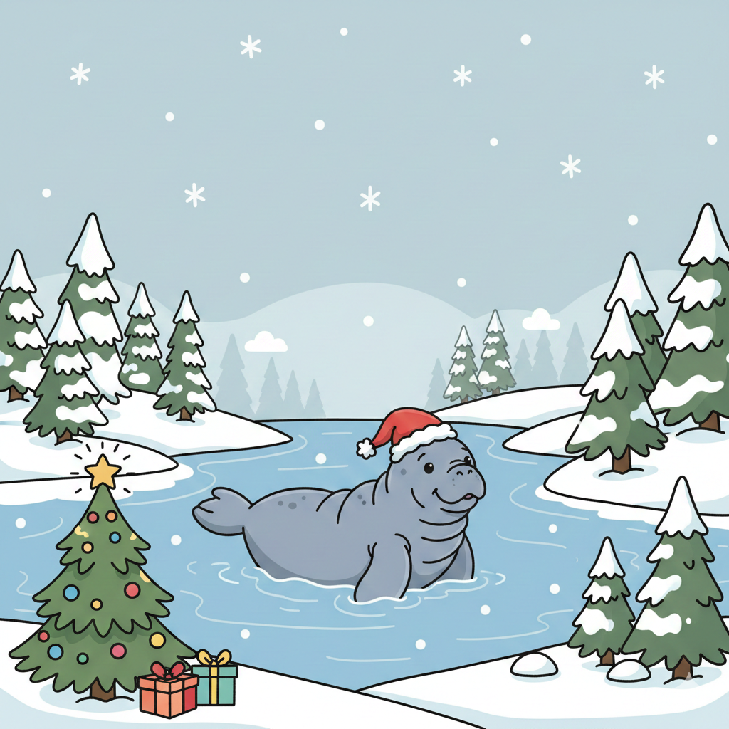 Frosty Manatee cover art