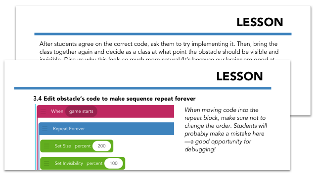 Curriculum preview