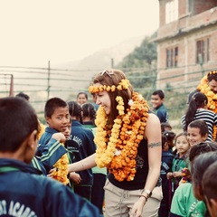 Nepal arrival welcome