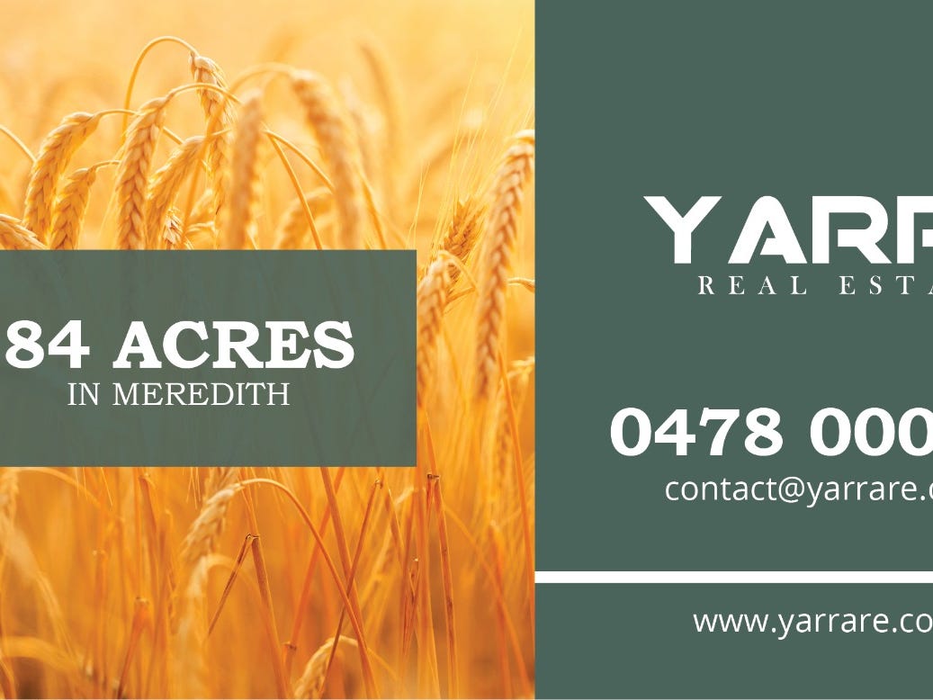 Horse Property For Sale Meredith Vic 3333