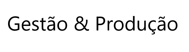 Gestão & Produção 