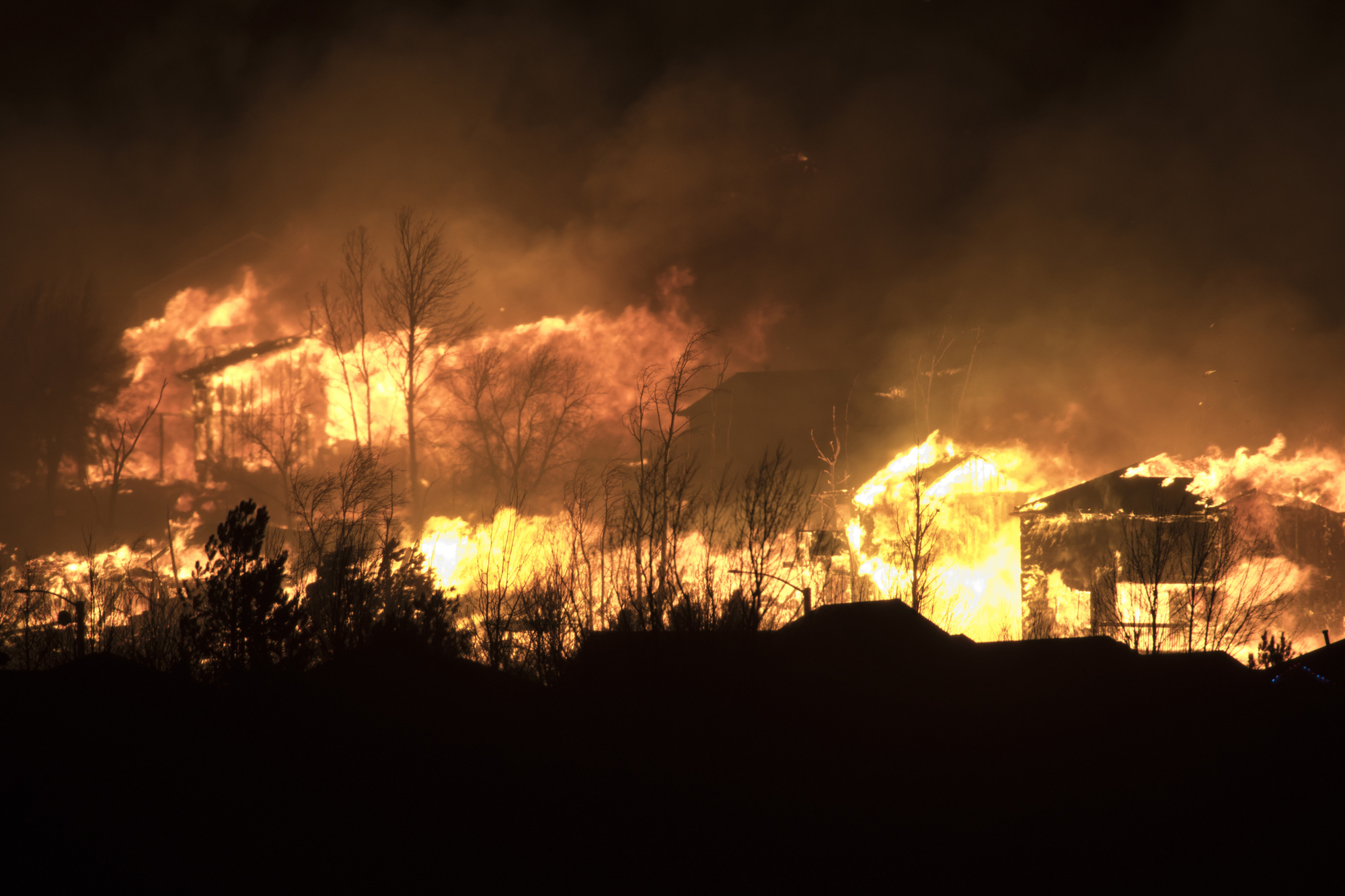 wildfire burning a home - wildfire attorneys
