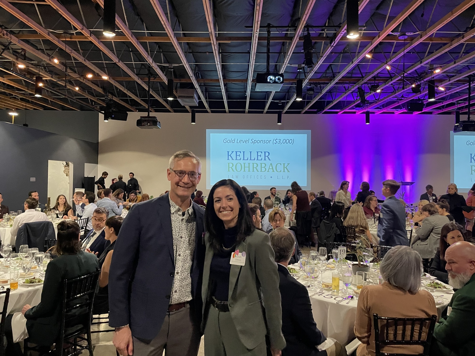 keil mueller and sarah osborn attend ogalla gala