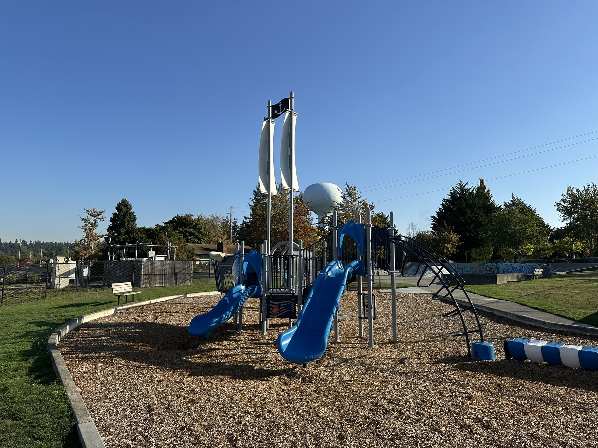 Des Moines Field House Park, playworld, ewf,