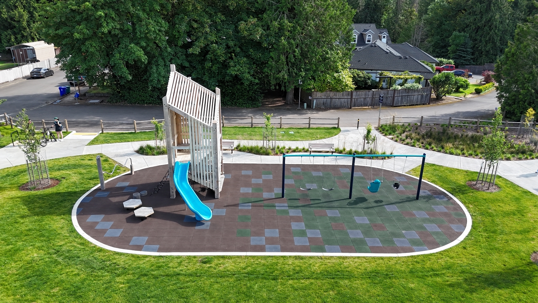 Bowman-Brae Park, Playworld, Earthscape, Tile