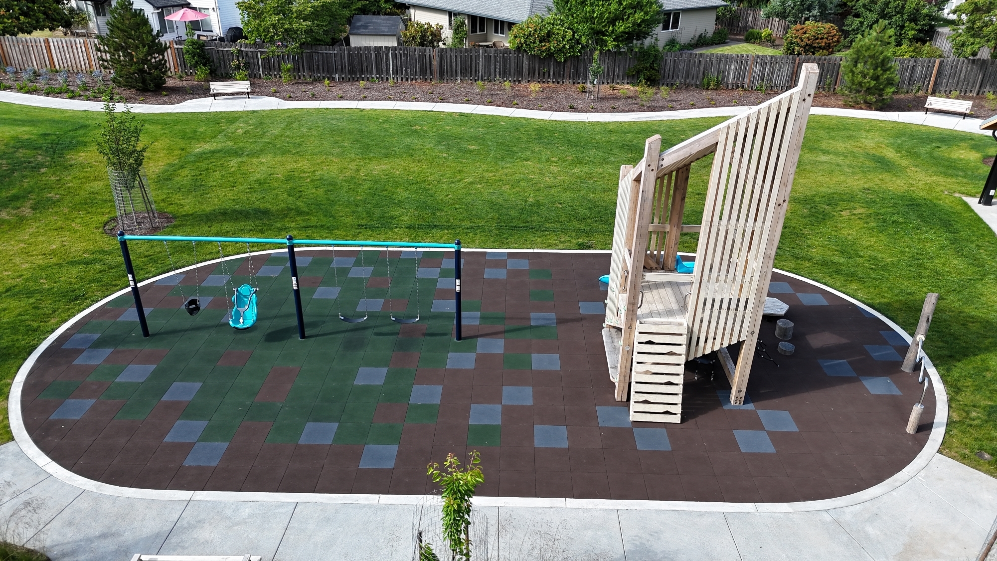 Bowman-Brae Park, Playworld, Earthscape, Tile