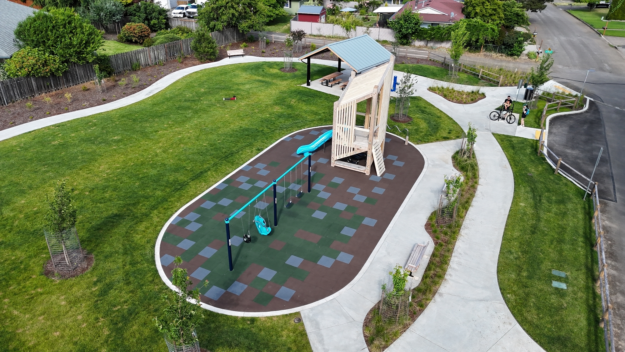 Bowman-Brae Park, Playworld, Earthscape, Tile