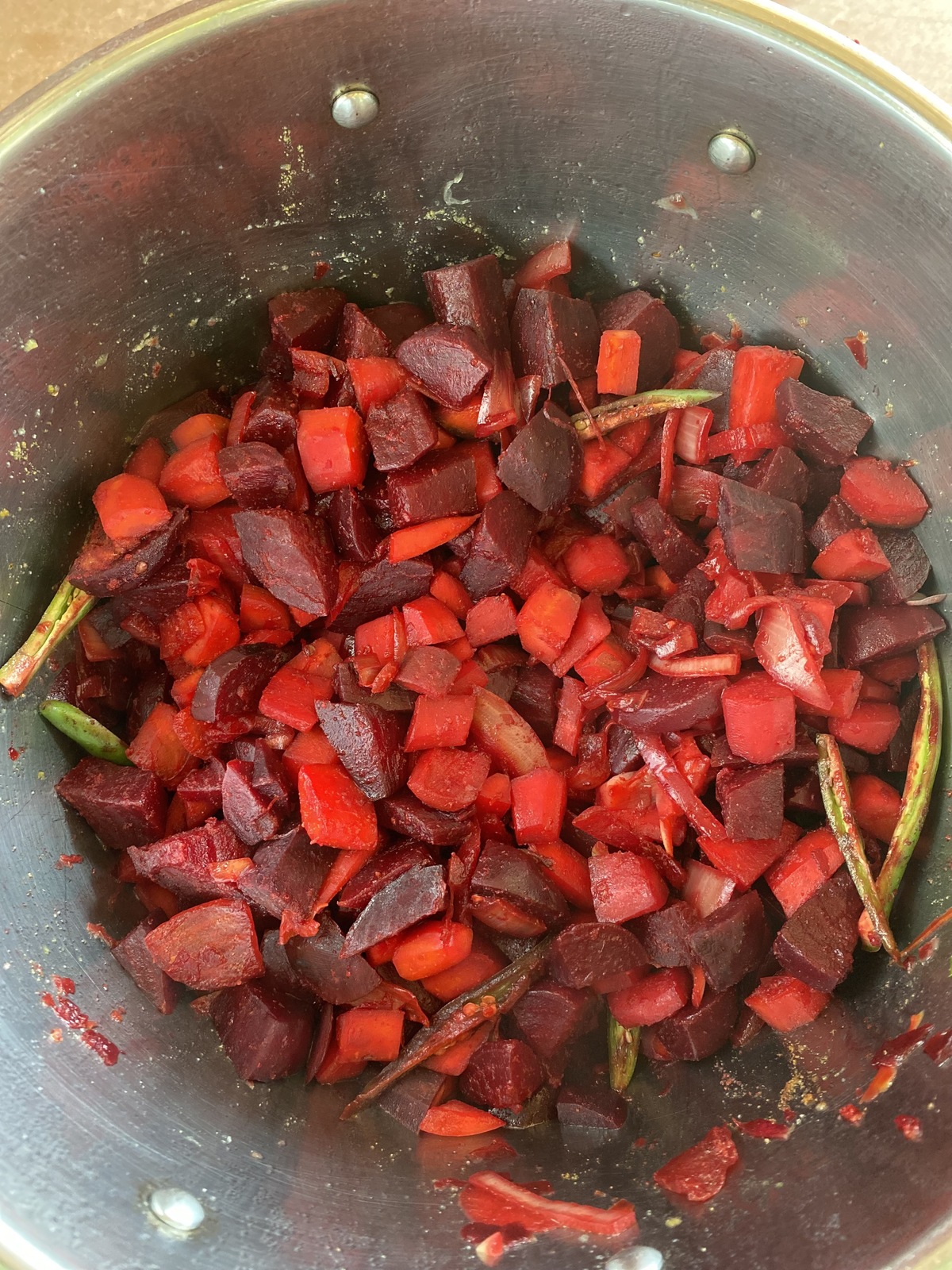 Ethiopian Beets Green Plate Special