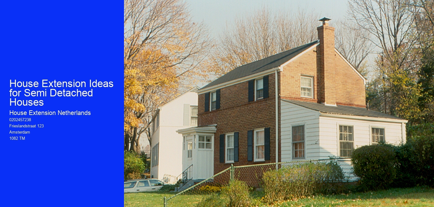 House Extension Ideas for Semi Detached Houses