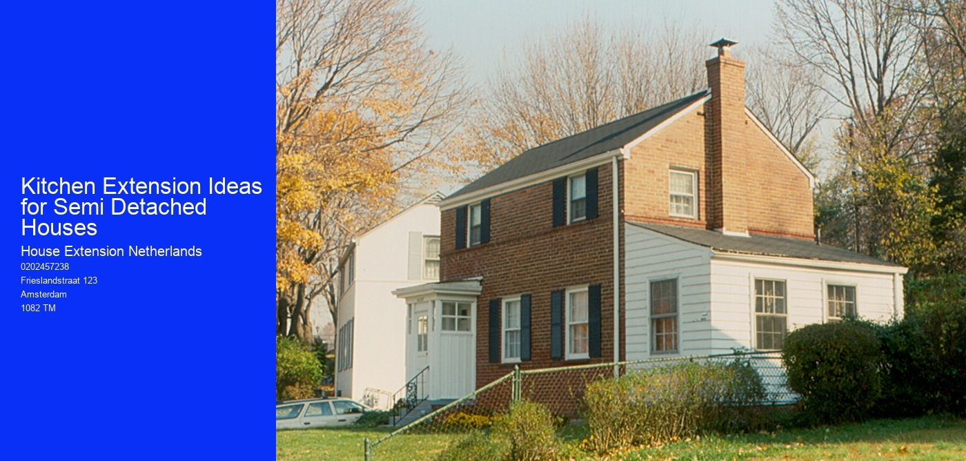 Kitchen Extension Ideas for Semi Detached Houses