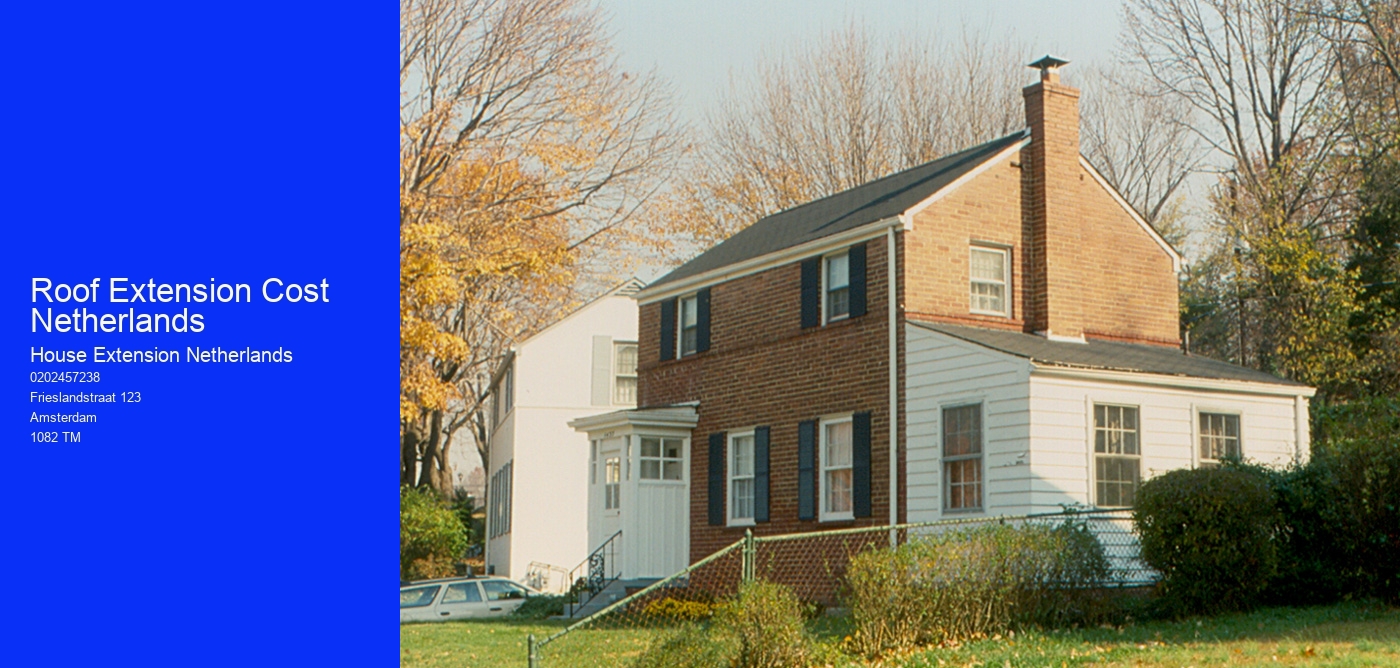 Roof Extension Cost Netherlands