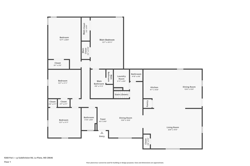 Home for rent 9260 Parkway Subdivision Road, La Plata, MD, 20646 Pat