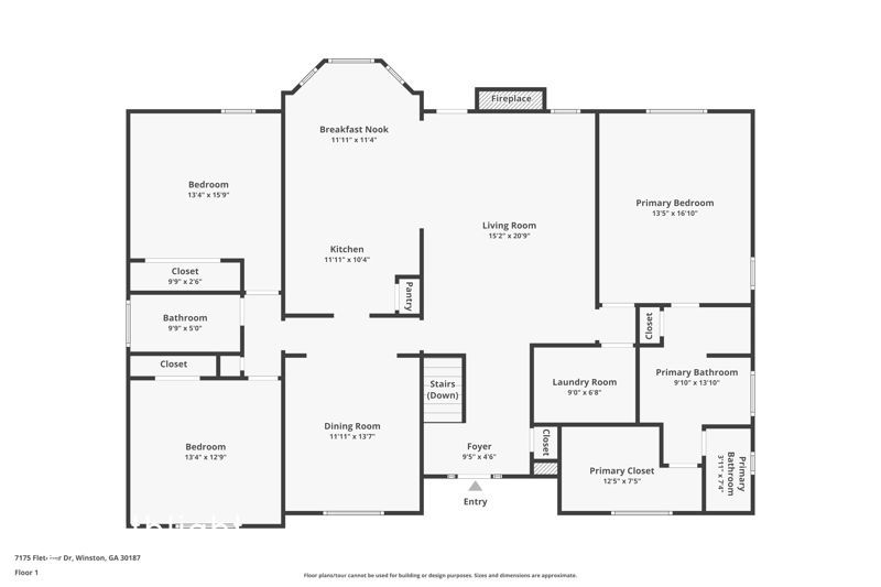 Home for rent 7175 Fletcher Drive, Winston, GA, 30187 Pathlight